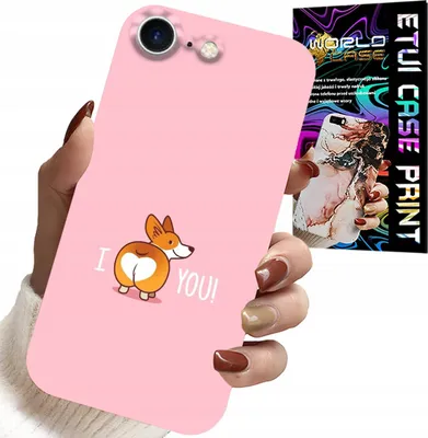 Obrázok produktu pre Puzdro Pre Iphone Se / Se2 - Funny Designs I Love You Dog Case