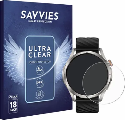Produktbild von 18x Für Kospet Magic R10 1.43" Schutzfolie Savvies Displayschutz Display Schutz Folie Klar Transparent