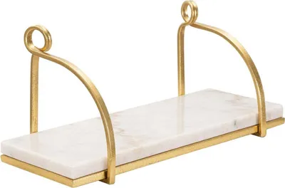 Produktbild von Dmora Regal Bognanco 40x16x18 cm Weiß, ein Boden