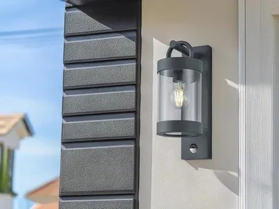 Immagine prodotto di Lampada da esterno con sensore di movimento e illuminazione a LED - Antracite