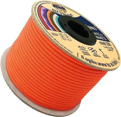 Produktbild von Famanu Paracord 550 Nylonseil - 100 m Paprika