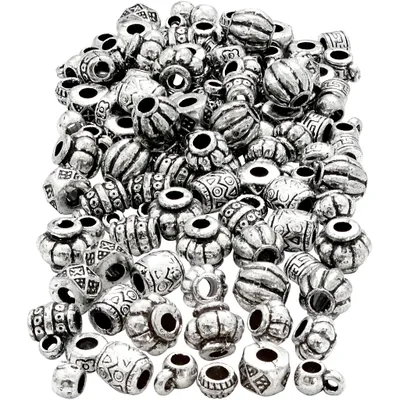 Produktbild von Creativ Company Perlenmischung, Größe 7-11 mm, Lochgröße 3 mm, ca. 400 Stück, 200 g 1 Karton