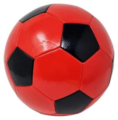 Productafbeelding van Voetbal voor Training en Wedstrijd, Rood en Zwart, Maat 5