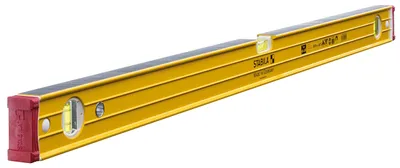 Produktbild von Stabila Type 96-2 M, Wasserwaage, 1 m, Rot, Gelb, 0,5 mm/m, Aluminium