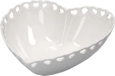 Immagine prodotto di La Porcellana Bianca ciotola cuore decorata 20 cm P003921207