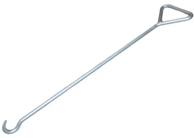 Kanaldeckelhaken 800 mm, verzinkter Stahl, 1 Stück