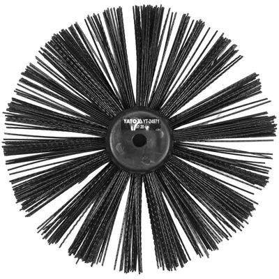 Produktbild von BÜRSTENAUFSATZ 200MM Für Rohrreinigungsstangen YT-24982 Kanalreinigung Zubehör