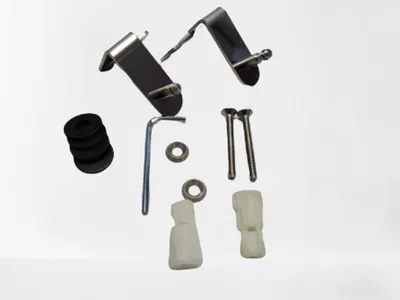 Produktbild von Roca Gap Bidet WC-Sitz Scharniere Edelstahl Befestigung