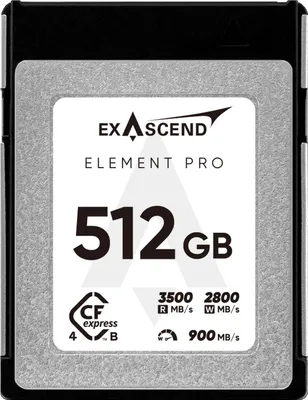 Image de ExAscend Element Pro CFexpress B 4.0 512 GB Karte