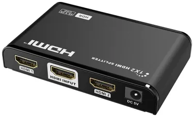 Obrázek produktu pro PremiumCord HDMI 2.0 splitter 1-2 porty, 4K/60Hz, FULL HD, 3D, HDR, EDID management