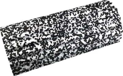 Produktbild von Urban Fitness Schaumstoff Massage Roller weiß schwarz für Muskelregeneration