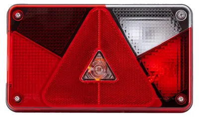 Produktbild von ASPÖCK Multipoint V Rückleuchte rechts 12 V 5 Pin Bajonett IP54 mit Funktionen für Anhänger und Lkw für Anhänger und Nutzfahrzeuge