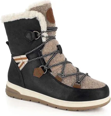 Produktbild von Kimberfeel Ebelya Schneeschuhe Beige,Schwarz EU 38 Damen Beige,Schwarz EU 38