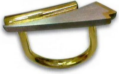 Produktbild von Ring 54 - Gold 750 - Platin 950