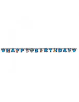 Zdjęcie produktu dla PAW Patrol - Letter Slinger - 180 x 13,7 cm - niebieski