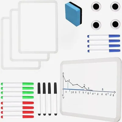 Produktbild von Famanu Magnetische Whiteboards Set - Kompakt und vielseitig, 4 Stück
