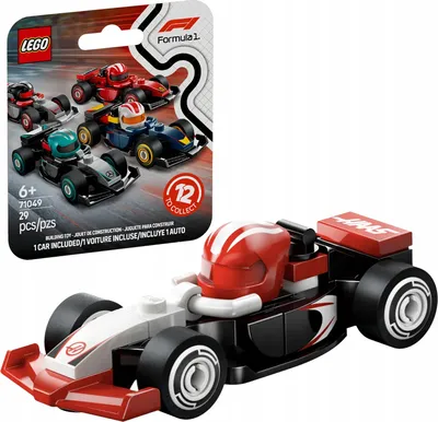 Image de 71049 - LEGO Minifigures - Voiture de course Haas F1