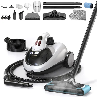 Dampfreiniger 2000 W, 16 Zubehörteile, 2 l Tank, 135 °C