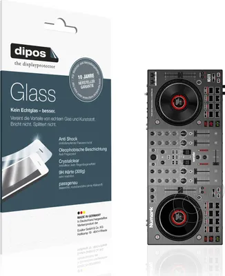 Produktbild von 2x dipos GlassCC Numark NS4FX Jog