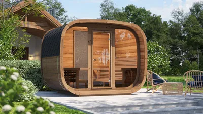 Produktbild von Elva Saunahaus, ThermoWood
