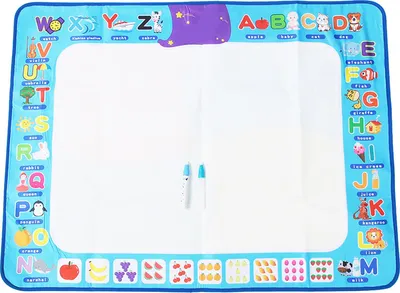 Produktbild von Wassermalmatte, 39 x 29,5 Zoll großes Zeichenstoffmaterial für Kinder