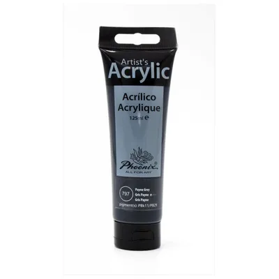 Zdjęcie produktu dla Phoenix Acrylfarbe, 125 ml, Payne's Grey