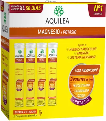 Immagine prodotto di Magnesio Aquilea Aquilea Potassio 56 Unità