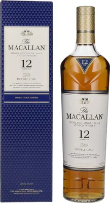 Produktbild von The Macallan 12 Year Old Double Cask | Highland Single Malt Scotch Whisky | 0,7l. Láhev v dárkové krabičce