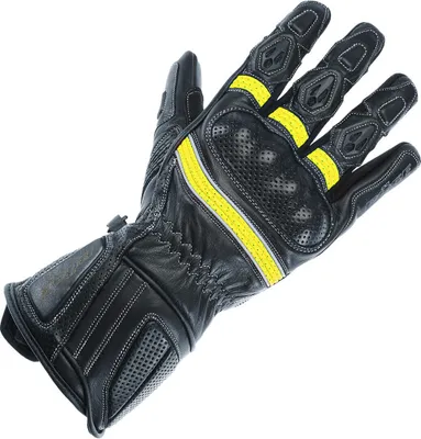 Produktbild von Büse Pit Lane Pro Damen Motorradhandschuhe, schwarz/gelb, 7