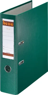 Produktbild von Ordner A4 Kunststoff 80mm grün Packung mit 20 Stück
