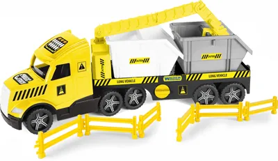 Produktbild von Wader Magic Truck Technic Abschleppwagen mit Containern,36470