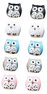 Produktbild von Elzusha – DIY-Eulenfiguren zur Dekoration von Garten und Landschaft