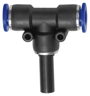 Produktbild von Riegler T-Steckverbindung, Stecknippel 16 mm »Blaue Serie«, Schlauch-Ø 12