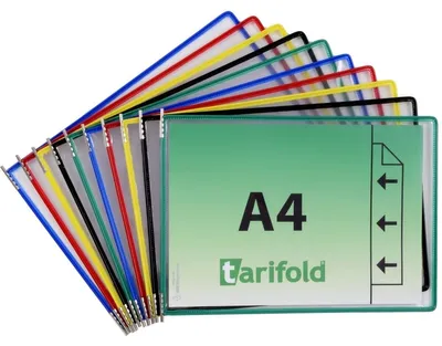 Zdjęcie produktu dla 20 tarifold Sichttafeln   farbsortiert