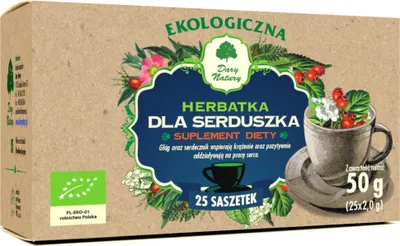 Produktbild von -HERZ-TEE (25 x 2 g) 50 g – DARY NATURY