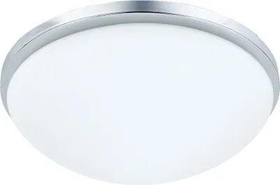 Produktbild von Deckenleuchte PERI 2xE27/40W  Ø28cm H:12cm Chrom/mattweiss  dimmbar