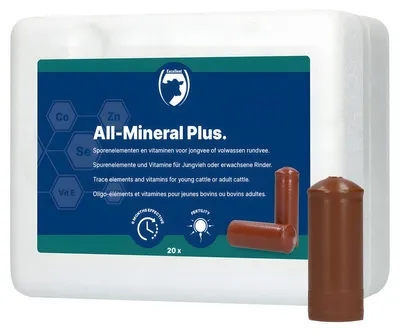 Productafbeelding van Hofman Animal Care All-Mineral Plus, inhoud: 20 stuks