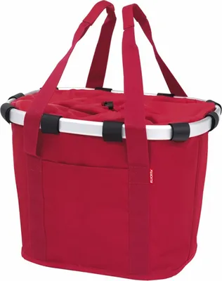 Produktbild von Klickfix/ Reisenthel Lenkertasche Bikebasket 15 Liter Rot