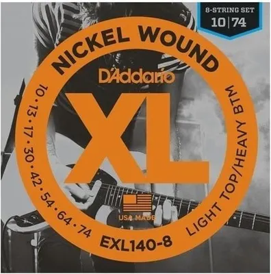 Immagine prodotto di D'Addario EXL140-8 Corde per chitarra elettrica