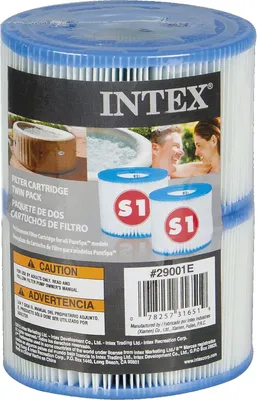 Zdjęcie produktu dla Wkład filtrujący Intex spa 2x S1 wymienny wkład filtrujący podwójne opakowanie 29001