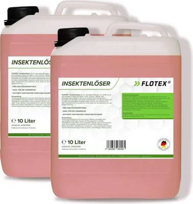 Produktbild von Flotex Insektenlöser, 2 x 10L Insektenreiniger Insektenentferner
