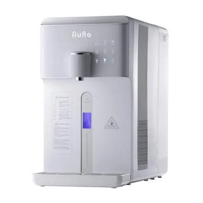 Produktbild von AURA W23 Auftisch Osmoseanlage mit Tank – Umkehrosmose, Heißwasser & Wasserstoff – Weiß