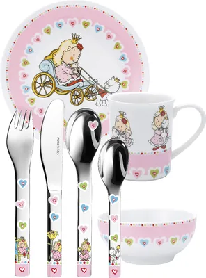Immagine prodotto di PURESIGNS Kinder-Geschirrset Nelia 7 teilig