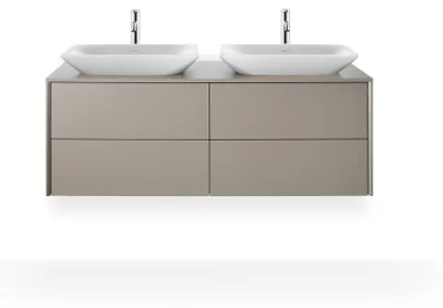 Produktbild von DURAVIT 2358600000 Aufsatzbecken 600mm Viu Weiß ohne