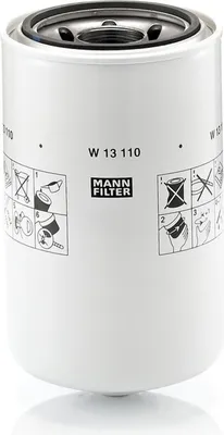 Produktbild von Ölfilter MANN-FILTER W 13 110 Anschraubfilter für DAF 75 CF