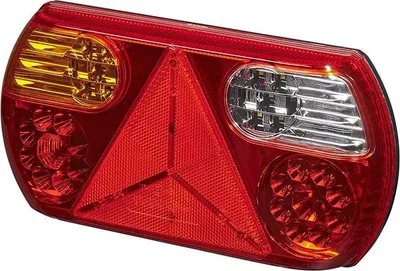 Productafbeelding van Achterlicht, 6 functies, 296x142mm, 32 LED, links