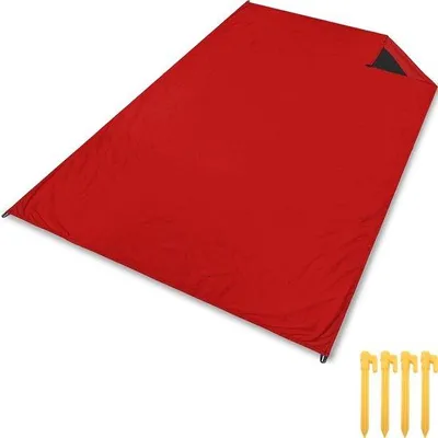 Produktbild von Wasserfestes Picknicktuch Rot - 150 x 110 cm