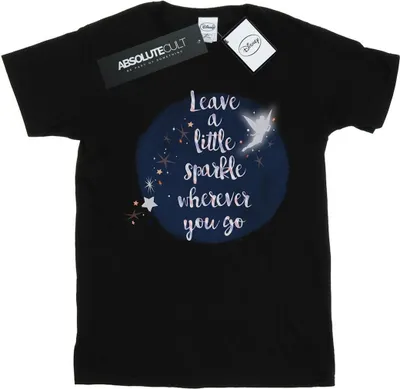 Produktbild von Disney - "A Little Sparkle" T-Shirt für Damen BI46485 (M) (Schwarz)