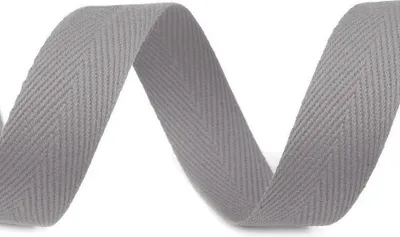 Obrázek produktu pro Lemovka bavlněná šedá 20 mm, metráž / 1 m