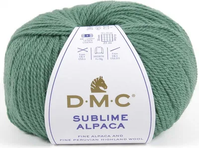 Obrázek produktu pro DMC Sublime Alpaca – prémiová příze pro ruční pletení, vyrobená ze 50 % alpaky a 50 % vlny highland (barva 871)
